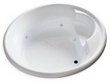 72 Jetted Bathtub Carver Tubs Fl7272 72 Inch Round 100 Gallon Whirlpool