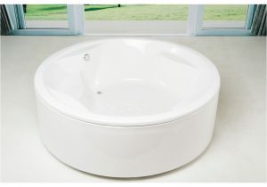 75 Freestanding Bathtub Allegra Acrylic 75 Inch Freestanding Round Bathtub