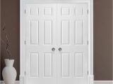 8 Ft Tall Interior Doors Masonite 48 In X 80 In Textured 6 Panel Hollow Core Primed