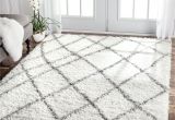 8 X 6 Feet Rugs Inspired by Moroccan Berber Carpets This Trellis Shag Rug Adds