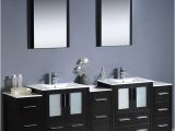 84 Bathtubs Fresca torino Double 84 Inch Modern Bathroom Vanity