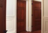 8ft solid Wood Interior Doors Custom 3 Panel Mahogany Interior Door with Craftsman Style Painted