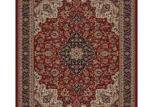 8×10 area Rugs Under $50 Shop Style Selections Daltorio Rectangular Red Floral area Rug