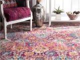 8×10 Hot Pink area Rug Nuloom Persian Floral Pink Rug 5 X 7 5 New House Pinterest