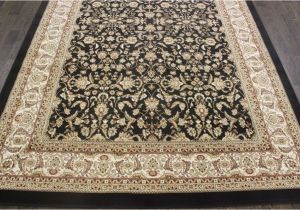8×6 Black Rug Traditional Pearl Rug 9 8×6 6ft Black oriental Rugs Carpet