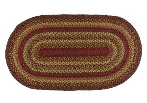 8×6 Oval Rugs Amazon Com Ihf Rugs Cinnamon Oval Braided Rug 20 X30 Kitchen