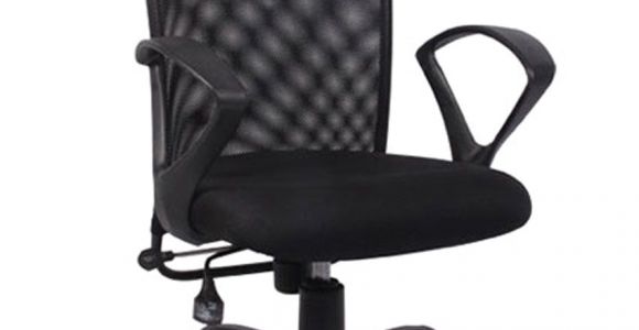 9 to 5 Chairs Mumbai Hetal Enterprises Medium Back Metal Natural Finish Office Chair