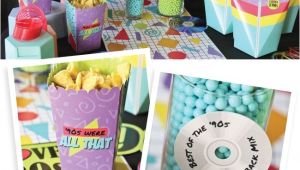 90s Party Decorations Ideas 1990s Party Ideas Throwback 90s Party Decorations From