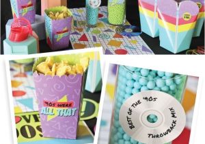 90s Party Decorations Supplies 1990s Party Ideas Throwback 90s Party Decorations From