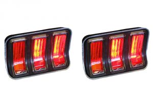 98 Mustang Tail Lights Mustang Led Taillight Kit with Lens European Style 1967 1968
