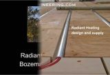 Above Floor Radiant Heat Panels Radiant Underfloor Heating with thermofin Youtube