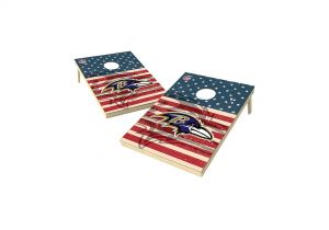 Academy Sports Bean Bag Chairs Nfl Baltimore Ravens Wild Sports Worn Shadow Stars and Stripes 2x3ft