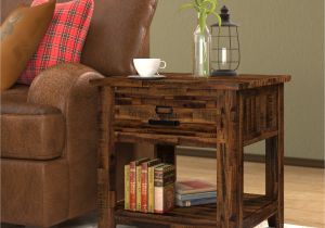Accent Tables for Living Room Loon Peak Archstone End Table with Storage & Reviews