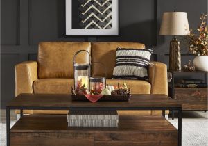 Accent Tables for Living Room Shop Corey Rustic Brown Accent Tables by Inspire Q Modern Sale
