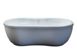 Access Embrace 71 Freestanding Whirlpool Bathtub Spa Escapes Vivara 71 25" X 35 87" Oval Freestanding
