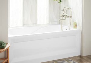 Acrylic Alcove Bathtubs 60" Cary Acrylic Alcove Tub White Bathroom