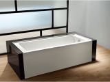Acrylic Alcove Bathtubs 60" Contemporary Alcove Acrylic Bathtub