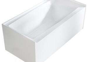 Acrylic Alcove Bathtubs Pensacola Acrylic Alcove soaking Tub White 60" Modern