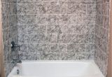 Acrylic Bathtub with Tub Surround Syracuse Acrylic Wall Systems