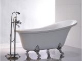 Acrylic Bathtubs for Sale Legion Furniture 69" White Acrylic Clawfoot Freestanding