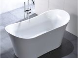 Acrylic Bathtubs for Sale Shop Vanity Art 67 Inch Freestanding Acrylic soaking