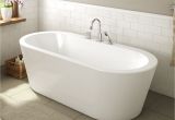 Acrylic Bathtubs Lowes A Bath & Shower Inc Una Acrylic Free Standing Bathtub All