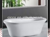 Acrylic Bathtubs Materials Acrylic Material Bathtubs Small with Seat Acrylic