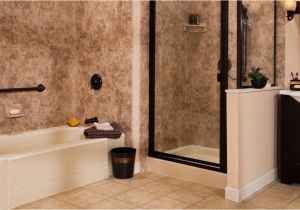 Acrylic Bathtubs Materials Stone Shower Wall Panels Kits Lowes Tub Surround solid