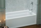 Acrylic Bathtubs Vs Porcelain Corner Bath Shower Bo Bathtub Size In Feet Small