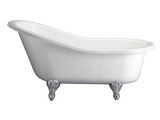 Acrylic Clawfoot Bathtubs Barclay Products 5 6 Ft Acrylic Claw Foot Slipper Tub In