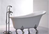 Acrylic Clawfoot Bathtubs Legion Furniture 69" White Acrylic Clawfoot Freestanding