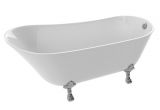 Acrylic Clawfoot Bathtubs Shop Anzzi Legion Series 5 5 Foot Acrylic Clawfoot soaking