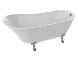 Acrylic Clawfoot Bathtubs Shop Anzzi Legion Series 5 5 Foot Acrylic Clawfoot soaking