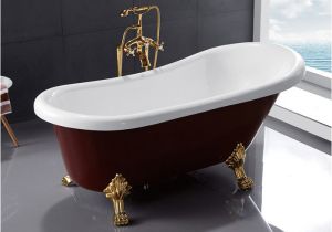 Acrylic Footed Bathtubs Pequeñas Bañeras De Acrlico De Clawfoot Tina Libre