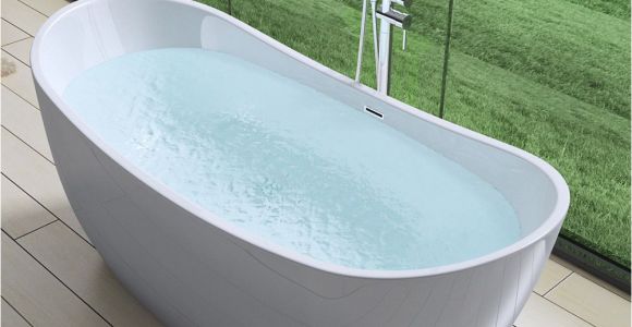 Acrylic Freestanding Bathtubs Uk Aquasoak Free Standing Luxury Bath Tub Deep Fill Dual