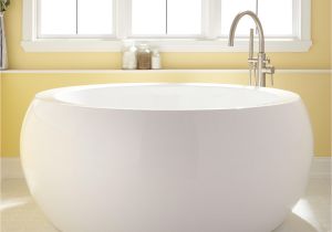 Acrylic Round Bathtubs 61" Arturi Round Acrylic soaking Tub