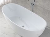 Acrylic Stone Bathtubs Posite Stone Shower Tub Acrylic solid Surface Bathtub 2