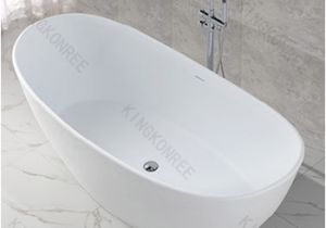 Acrylic Stone Bathtubs Posite Stone Shower Tub Acrylic solid Surface Bathtub 2