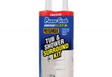 Adhesive for Bathtub Surround Loctite Power Grab Tub & Shower Surround Adhesive Kit at