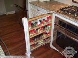 Adjustable Spice Rack Drawer Insert Spice Rack Pilaster On Both Sides Of the Stove Talk About Making