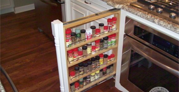 Adjustable Spice Rack Drawer Insert Spice Rack Pilaster On Both Sides Of the Stove Talk About Making