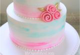 Advanced Cake Decorating Classes Near Me Watercolor buttercream A Cake Decorating Video Pinterest Cake