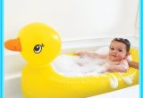 Age for Baby Bathtub New Fashion Inflatable Bath Tub Baby Portable 0 2 Years