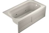 Alcove Bathtub 60 X 32 Jacuzzi Luxura 60" X 32" Alcove Whirlpool Bathtub