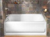 Alcove Bathtub 60 X 32 Kohler Bancroft Alcove 60" X 32" soaking Bathtub & Reviews