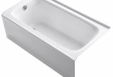 Alcove Bathtub 60 X 32 Kohler Bancroft Alcove 60" X 32" soaking Bathtub & Reviews