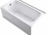 Alcove Bathtub 60 X 32 Kohler Bancroft Alcove 60" X 32" soaking Bathtub & Reviews