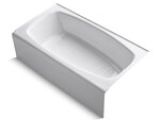 Alcove Bathtub 60 X 34 Kohler Villager Alcove 60" X 34" soaking Bathtub & Reviews