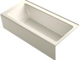 Alcove Bathtub 66 Kohler Bellwether 5 5 Ft Bubblemassage Walk In Whirlpool