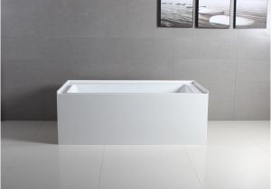 Alcove Bathtub Brands Shop 60 X 32 Inches Acrylic Deep soak Alcove Bathtub
